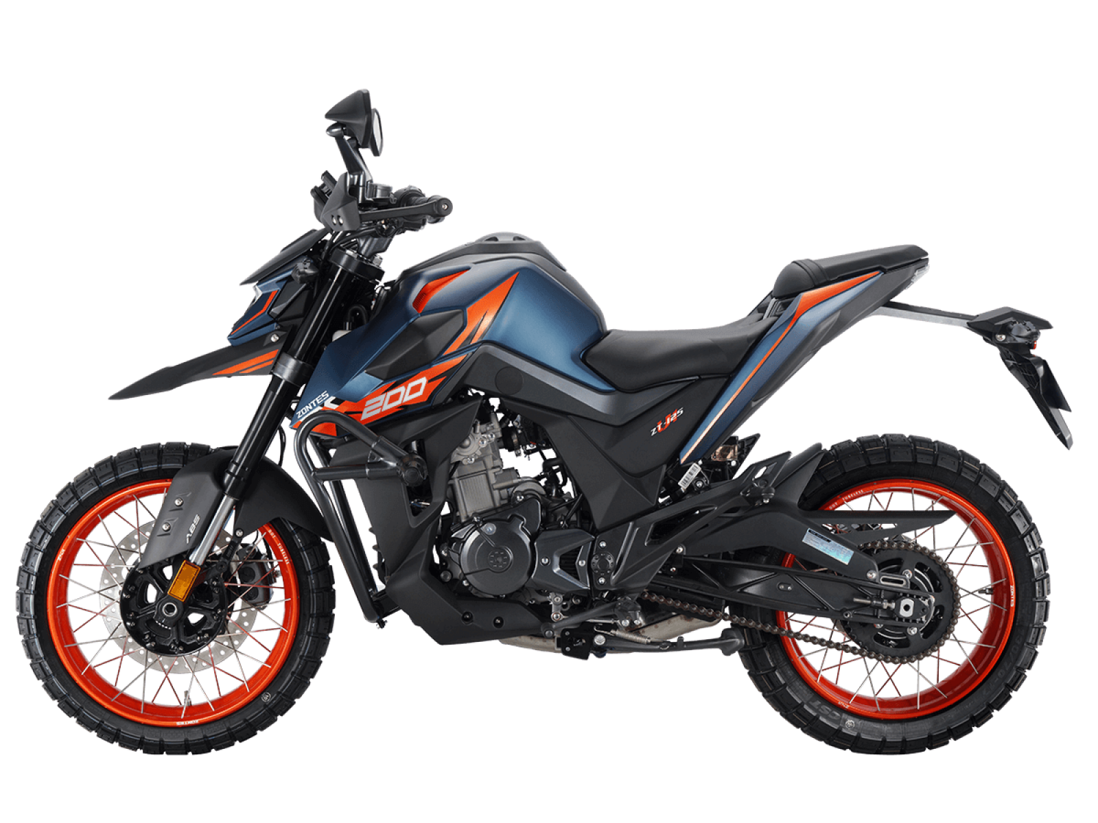 Мотоцикл ZONTES ZT200-U1 Blue Orange